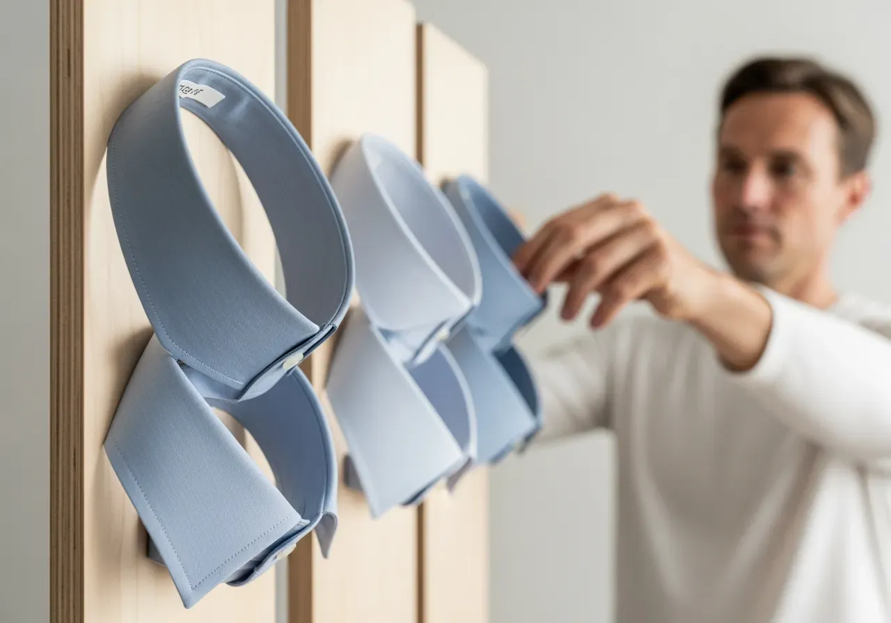 Valguide bandkrage och knappkrage