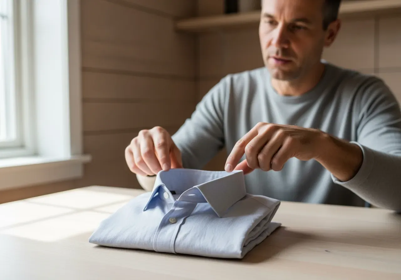 Enstyckskrage på linneskjorta nybörjarguide