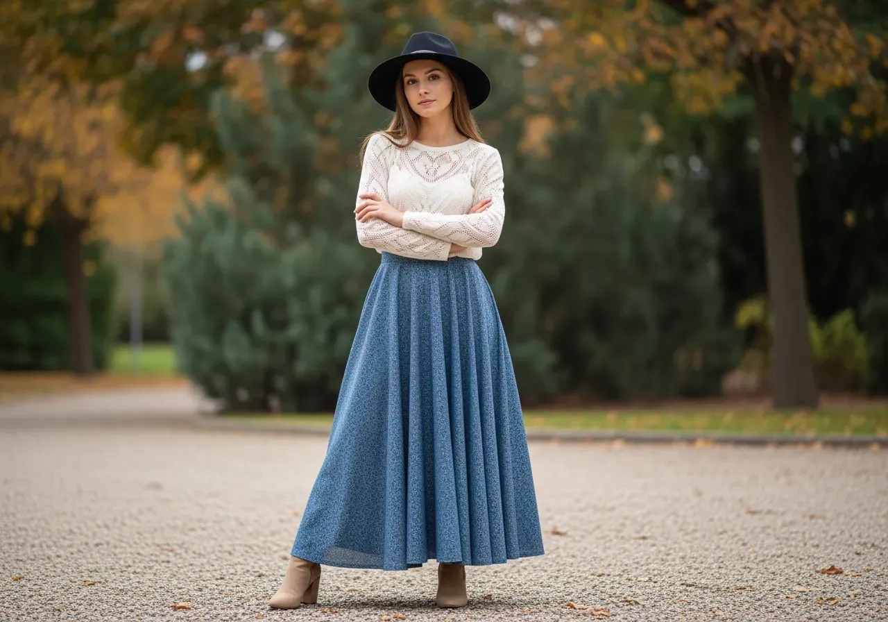 Passform bandkrageskjorta i linne