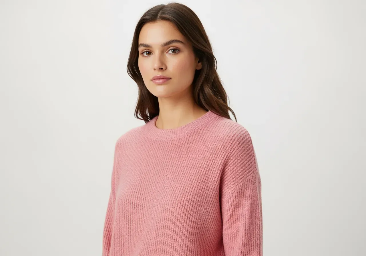 Passform rosa nedknäppt skjorta