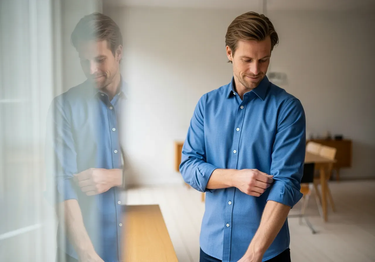 Poplin eller twill för fritidsskjorta
