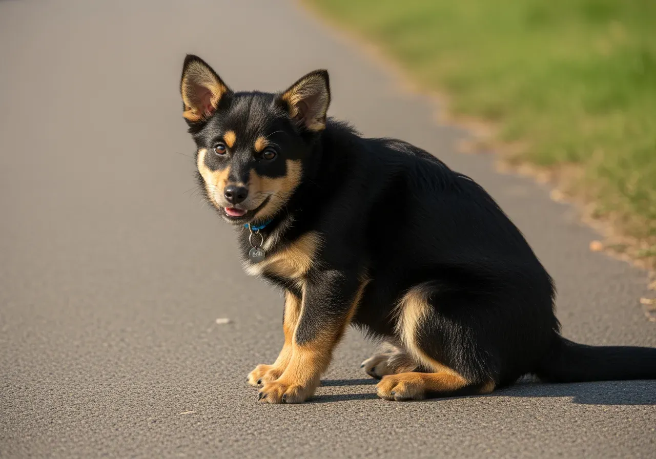 Vit bandkrageskjorta i poplin