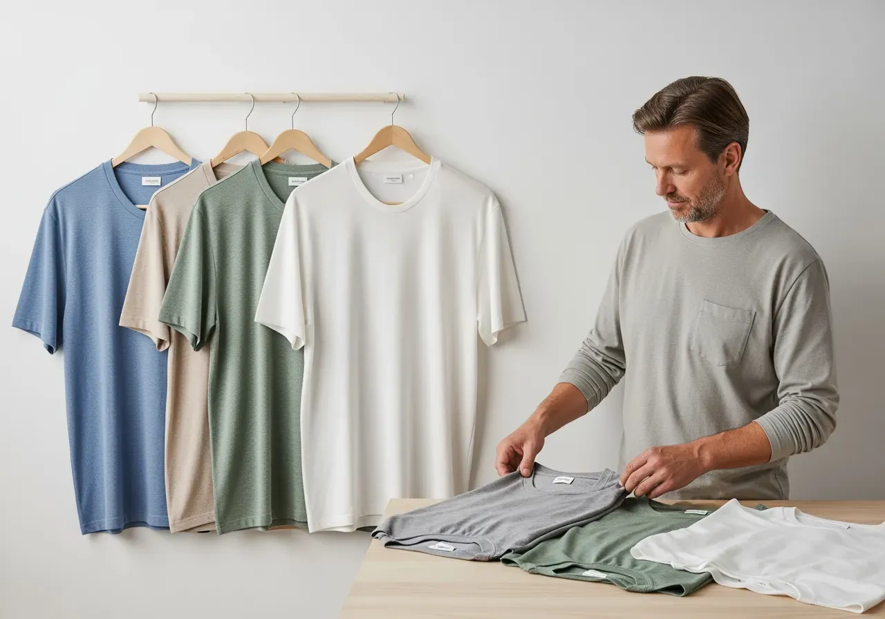 Bambu och bomull i kortärmade skjortor