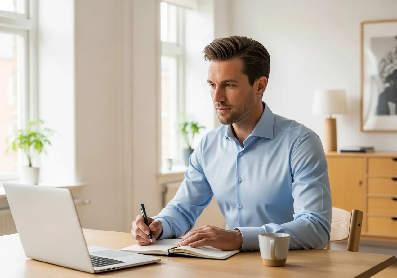 Lättstrukna kostymskjortor i vardagen