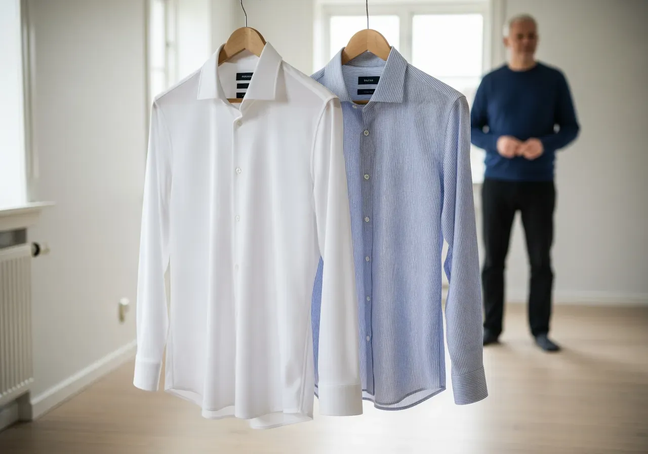 Stretch och zephyr i kostymskjortor