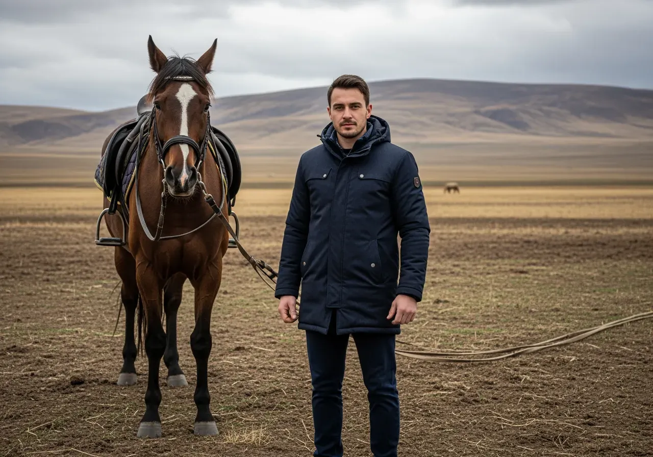 Vit Supima dobbyskjorta för kontor