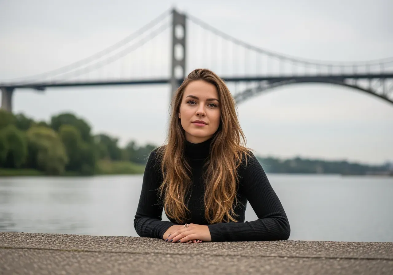 Vit halvspridd krage och slipsbredd