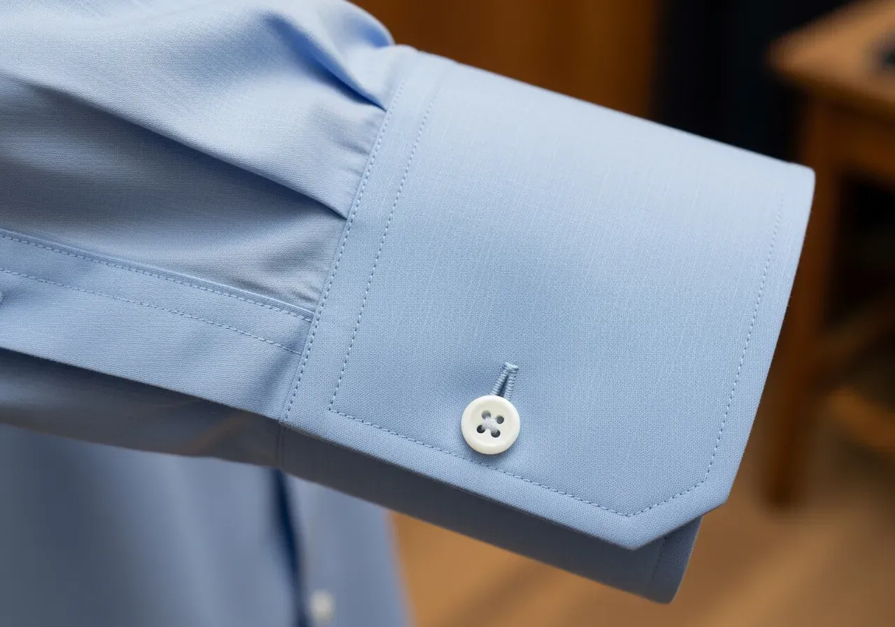 Manschett till hög spridd krage