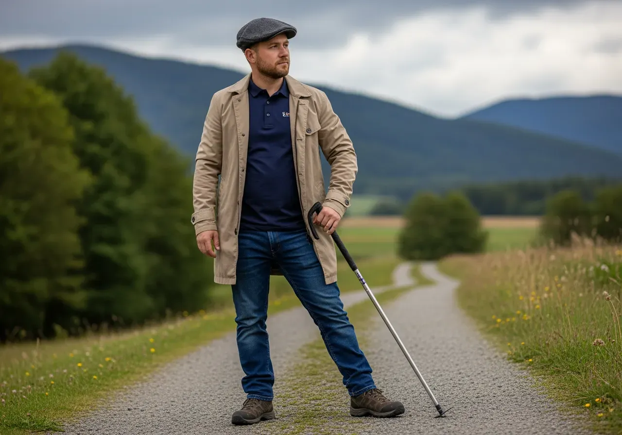 Prickig ljusblå spetskrage i trikå