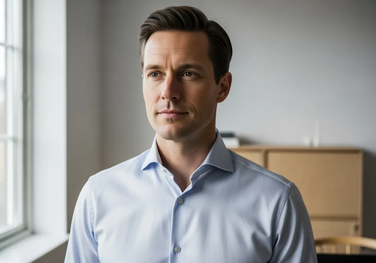 Uppdaterad rak spetskrage utan slips