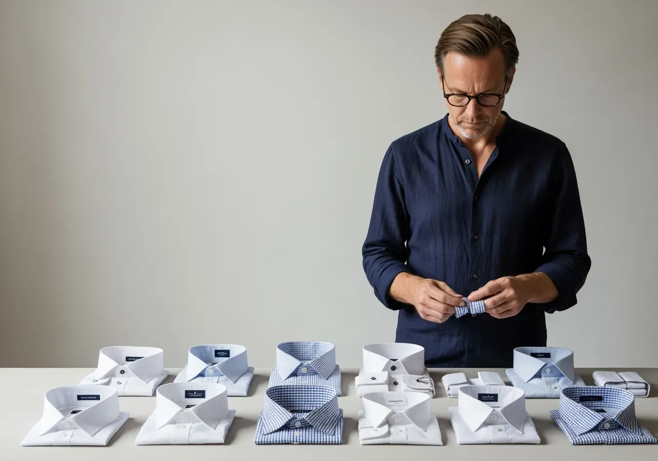 Guider om kragar och manschetter