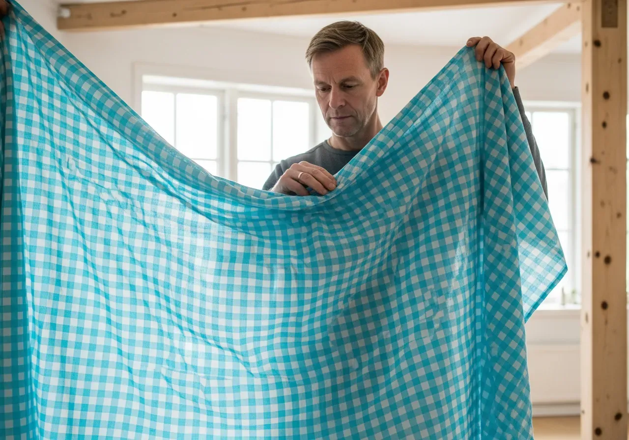 Cyan vichyruta i luftig zefyr