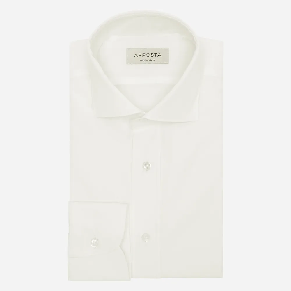 Customisable  White Denim Shirt, Made To Measure