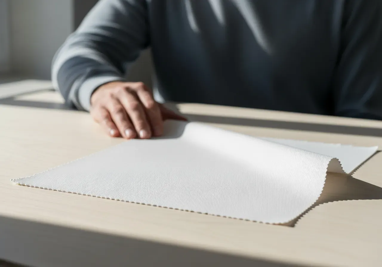 Vit fin kypert för hållbara skjortor