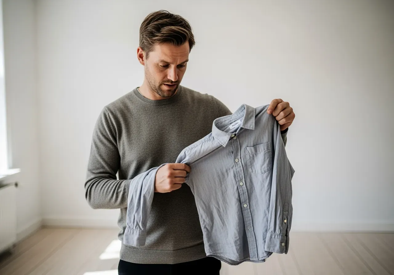 Krympning i bomullslinneskjortor