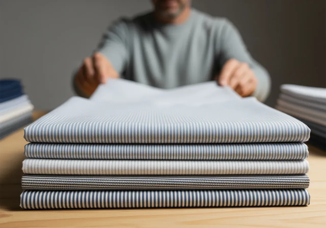 Oxford och poplin i bomull