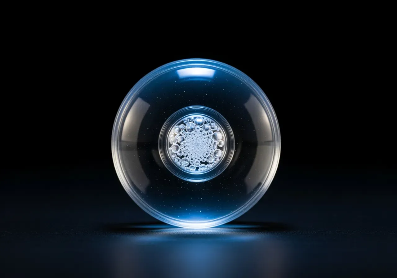 Rosa randig poplin och skrynklor