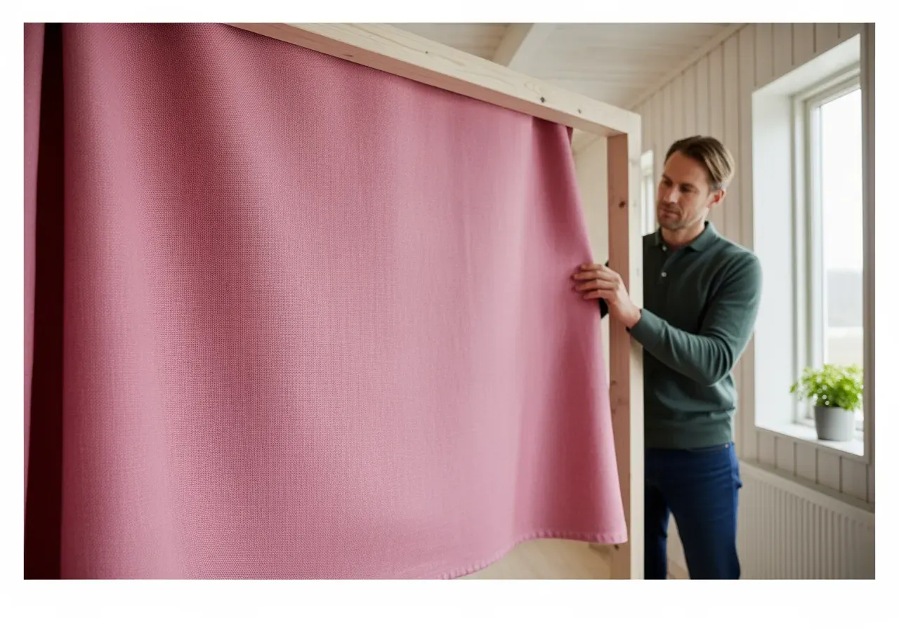 Slitstyrka i rosa bomullsoxford